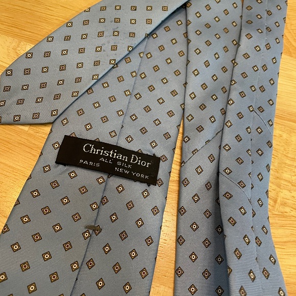 Christian Dior silk tie - Picture 1 of 3